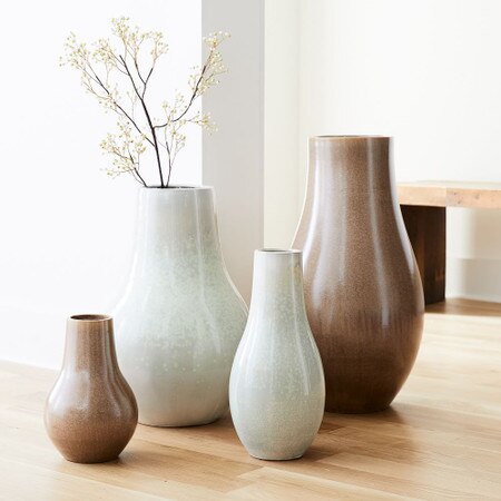 Reactive Glaze Large Floor Vases West Elm United Kingdom