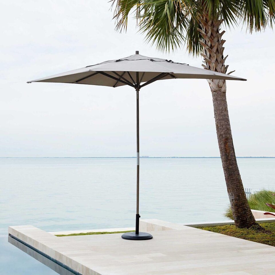 Rectangular Garden Parasol - Steel