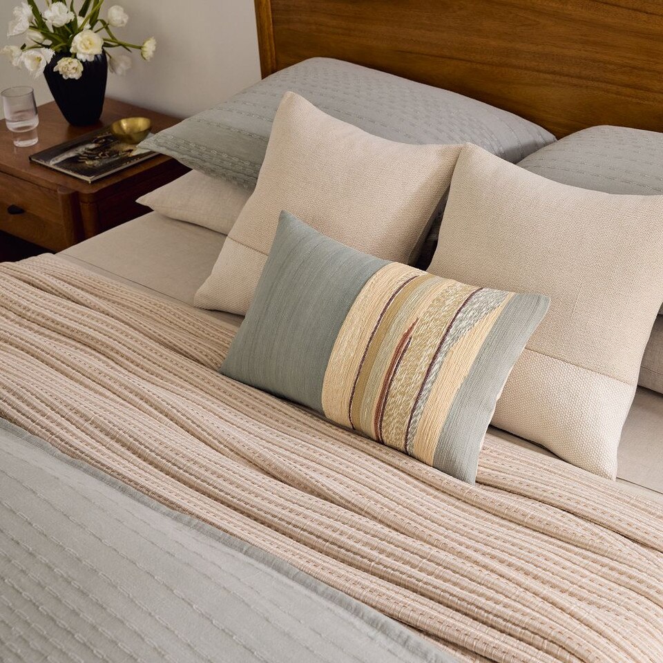 Reese Linen Cotton Duvet Cover & Pillowcases