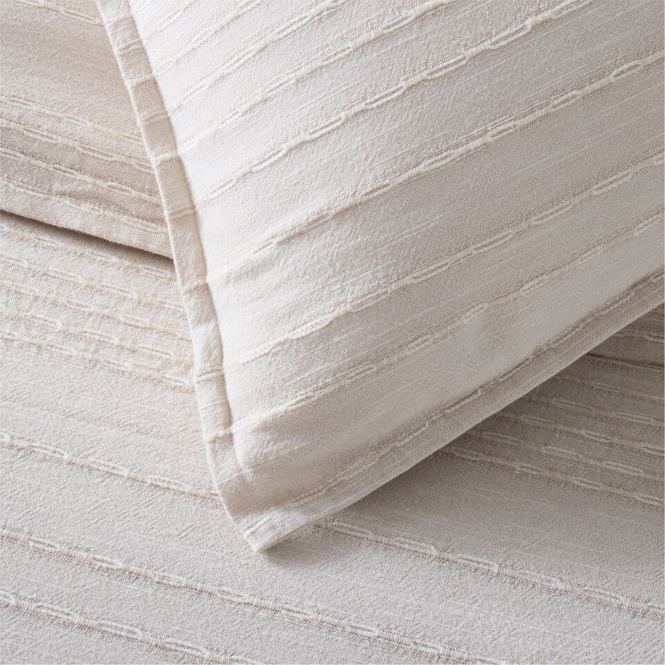 Reese Linen Cotton Duvet Cover & Pillowcases