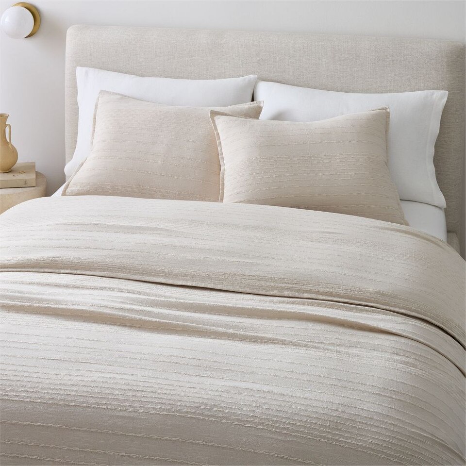 Reese Linen Cotton Duvet Cover & Pillowcases