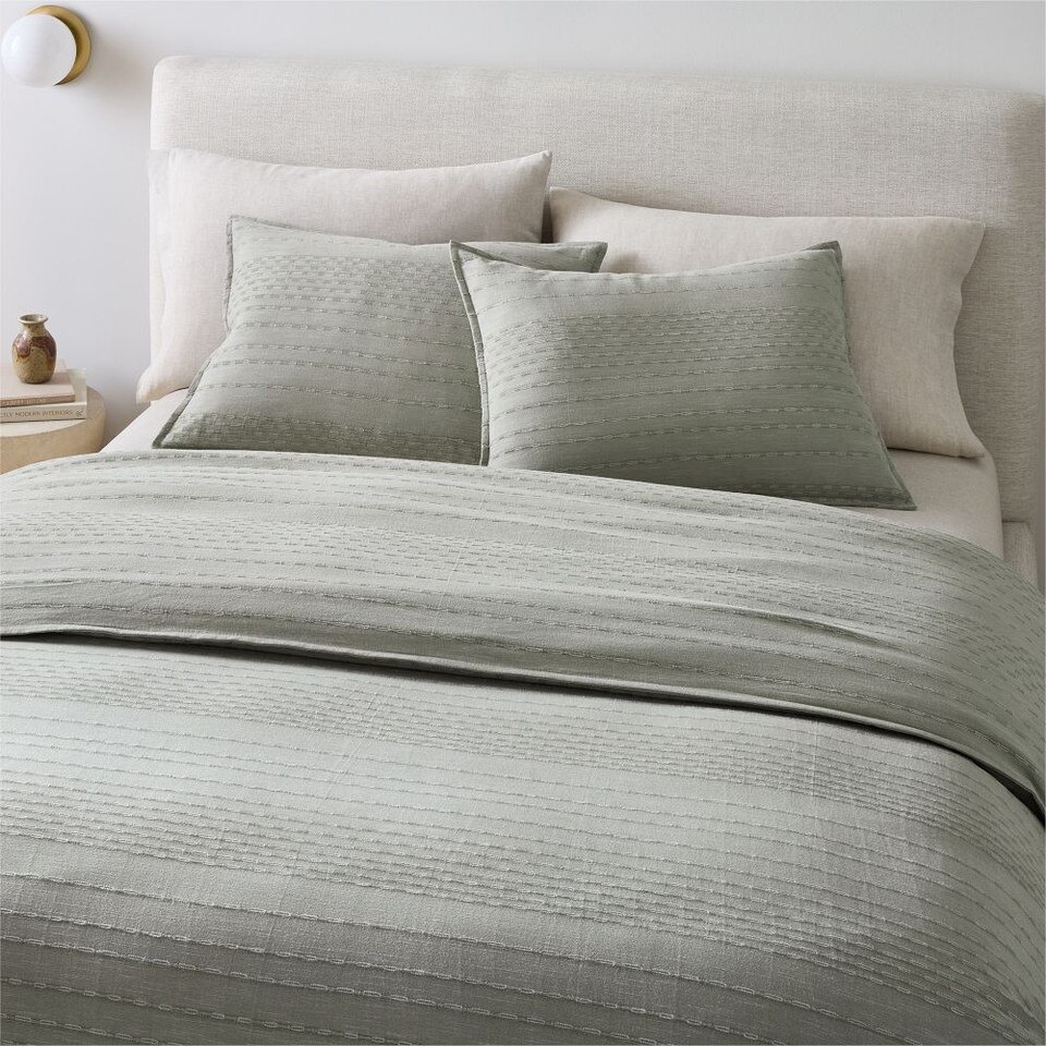 Reese Linen Cotton Duvet Cover & Pillowcases