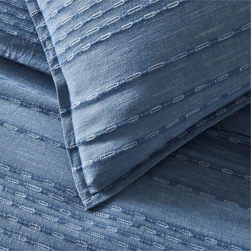 Reese Linen Cotton Duvet Cover & Pillowcases