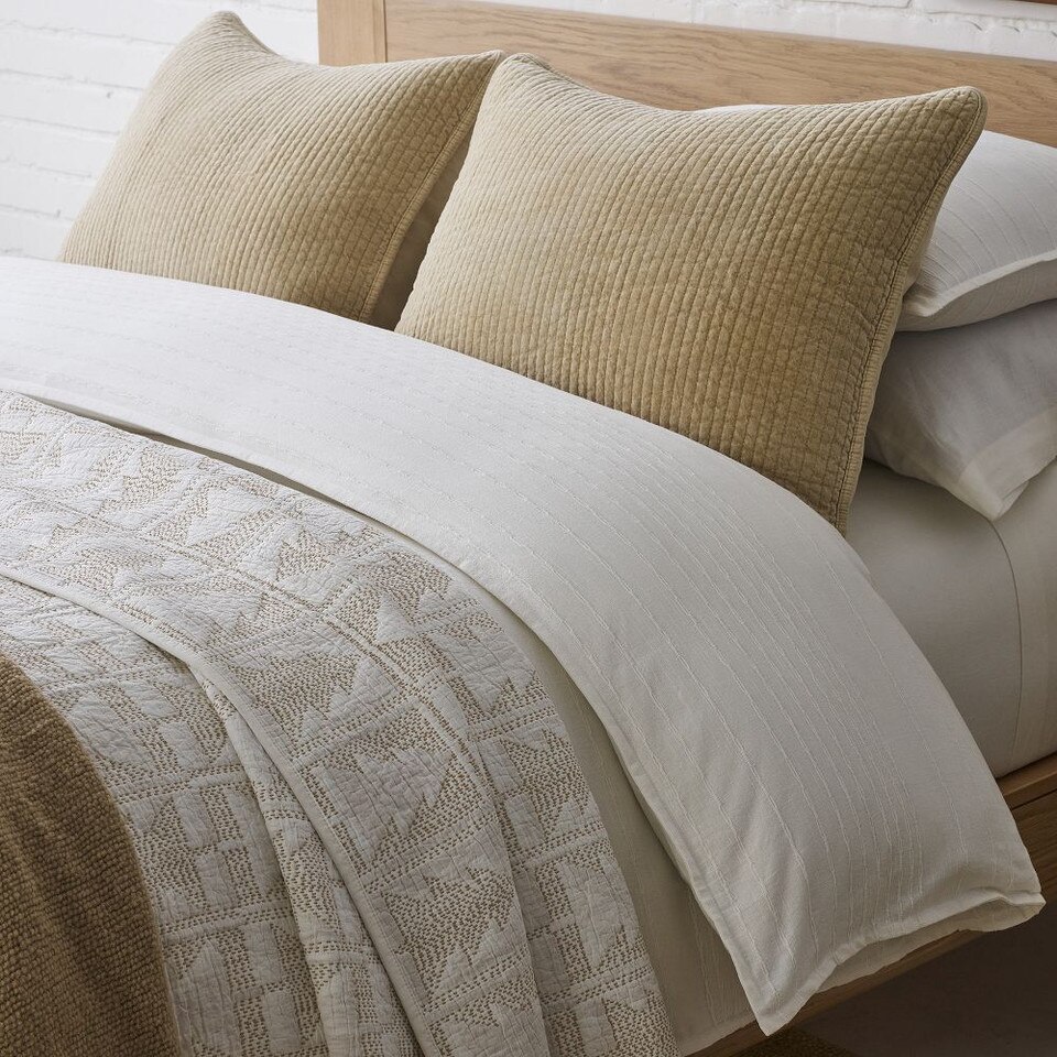 Reese Linen Cotton Duvet Cover & Pillowcases