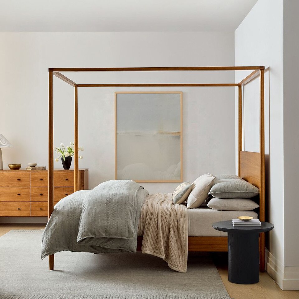 Reese Linen Cotton Duvet Cover & Pillowcases