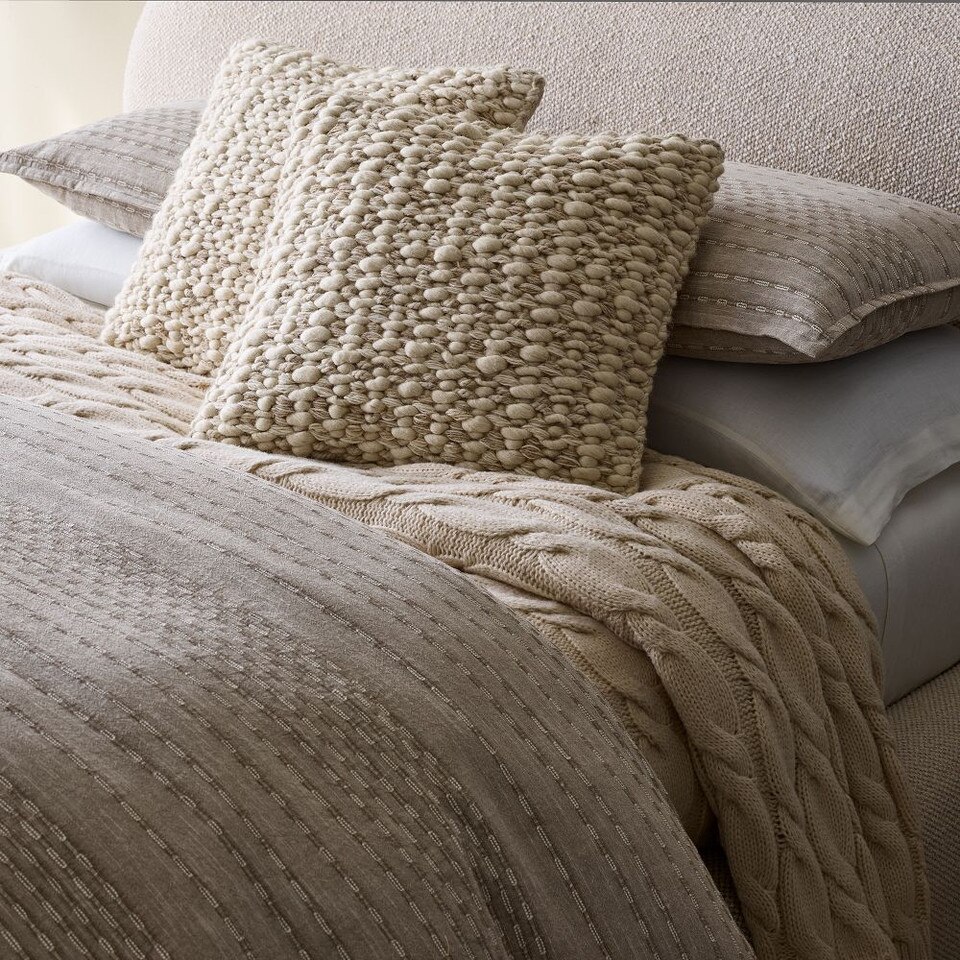 Reese Linen Cotton Duvet Cover & Pillowcases