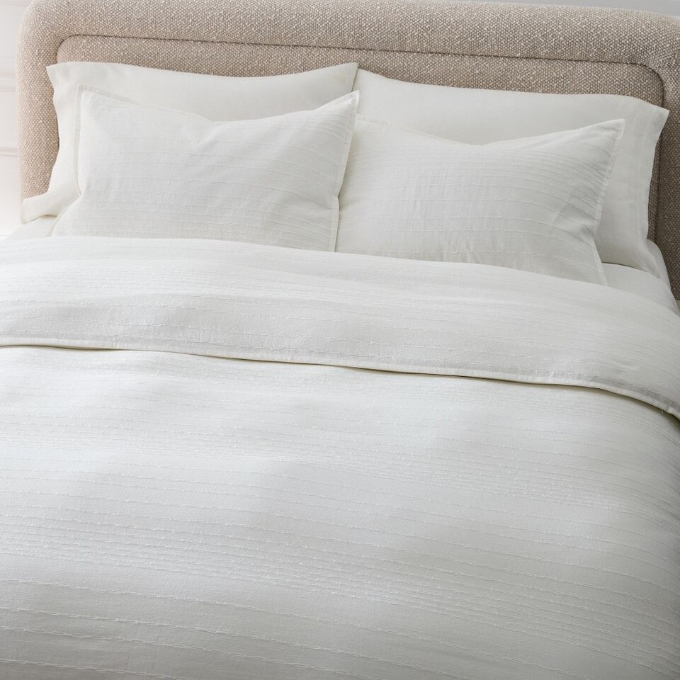 Reese Linen Cotton Duvet Cover & Pillowcases