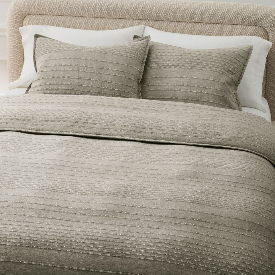 Reese Linen Cotton Duvet Cover & Pillowcases