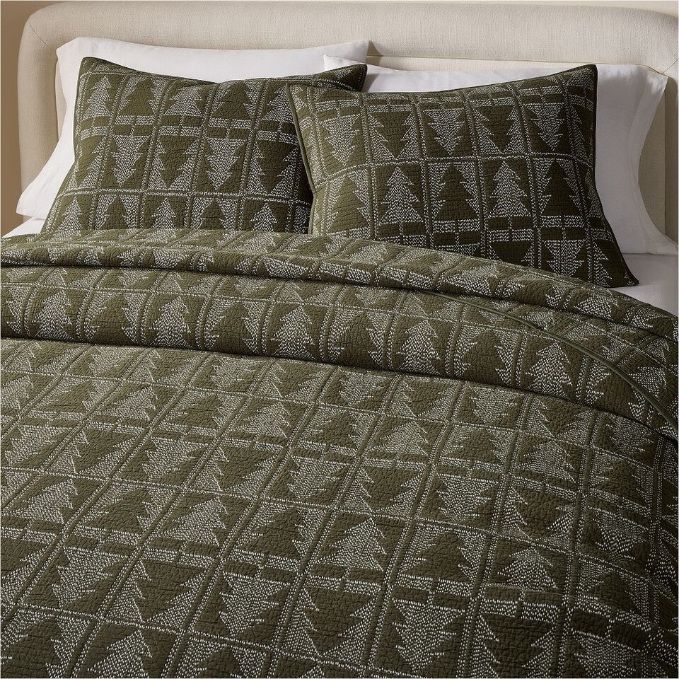 Reflections Matelasse Tree Bedspread & Pillowcases