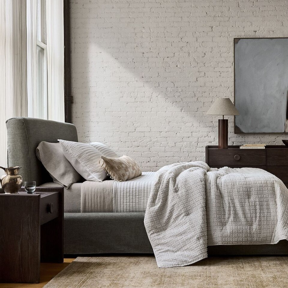 Rey Textured Bedspread & Pillowcases