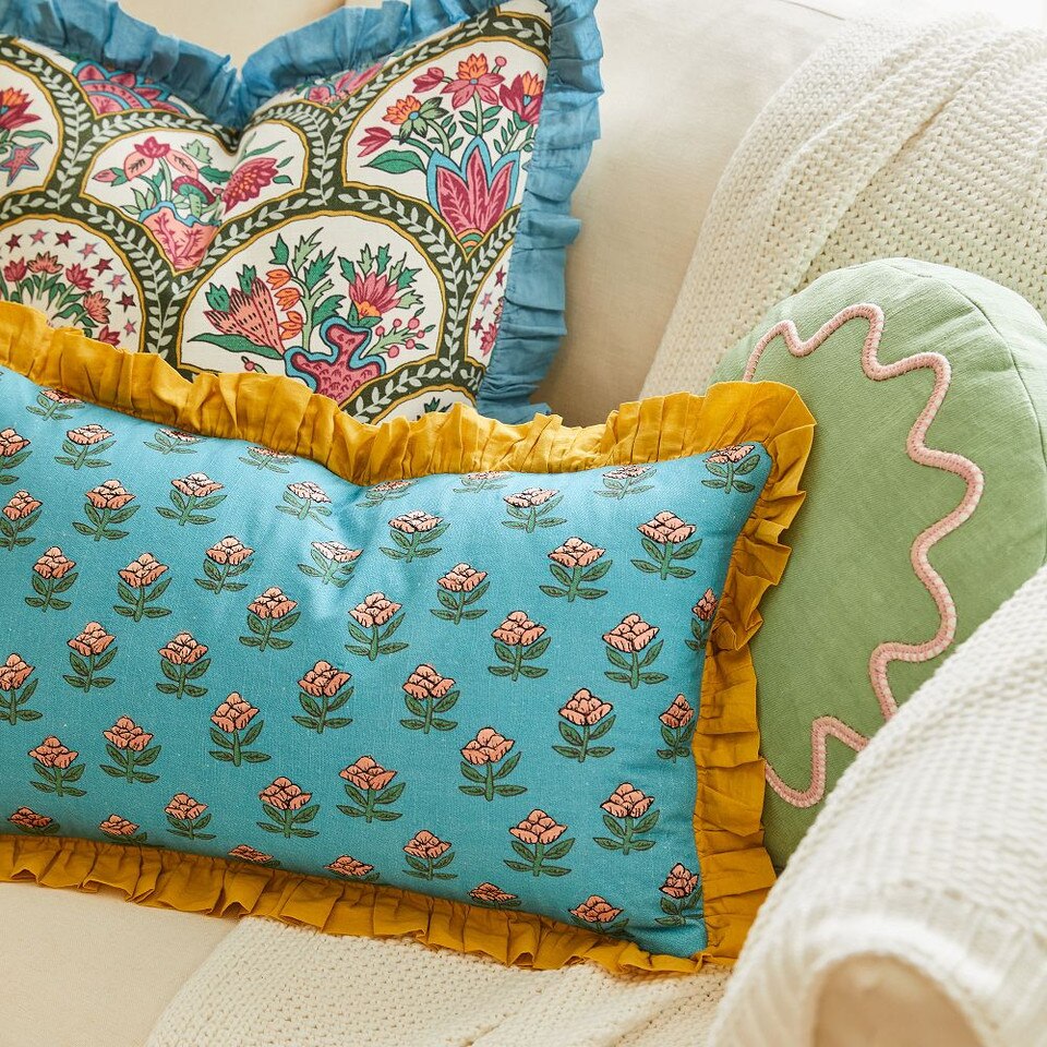 RHODE Wiggle Round Cushion