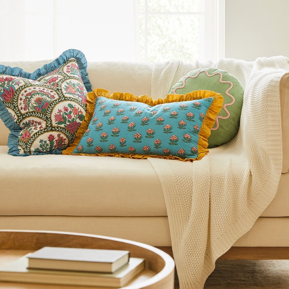 RHODE Wiggle Round Cushion