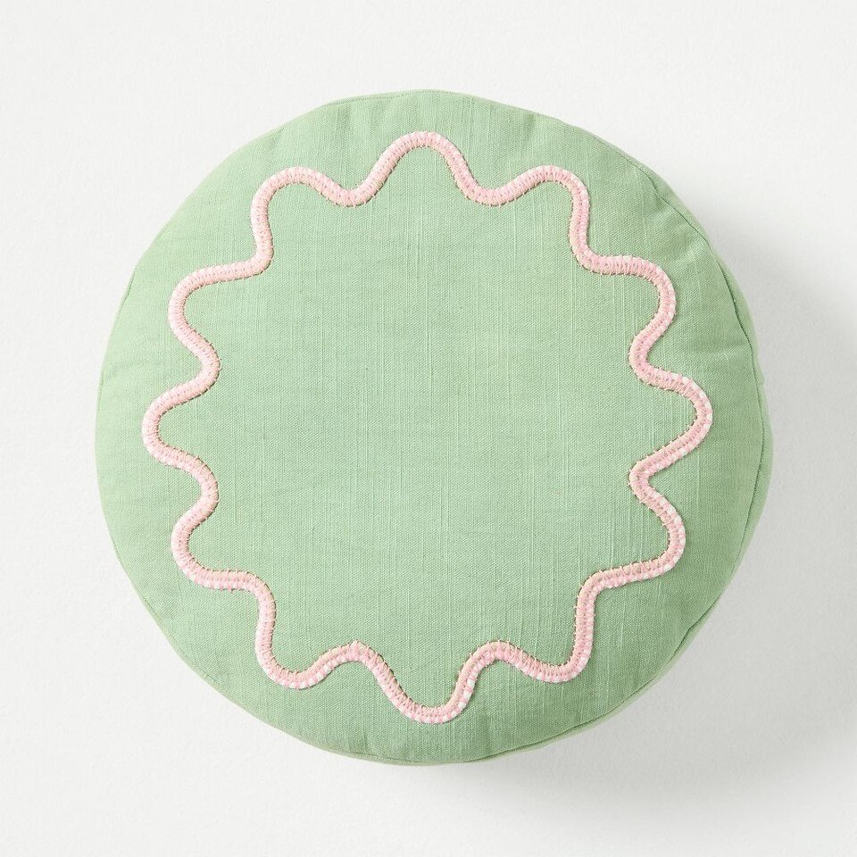 RHODE Wiggle Round Cushion