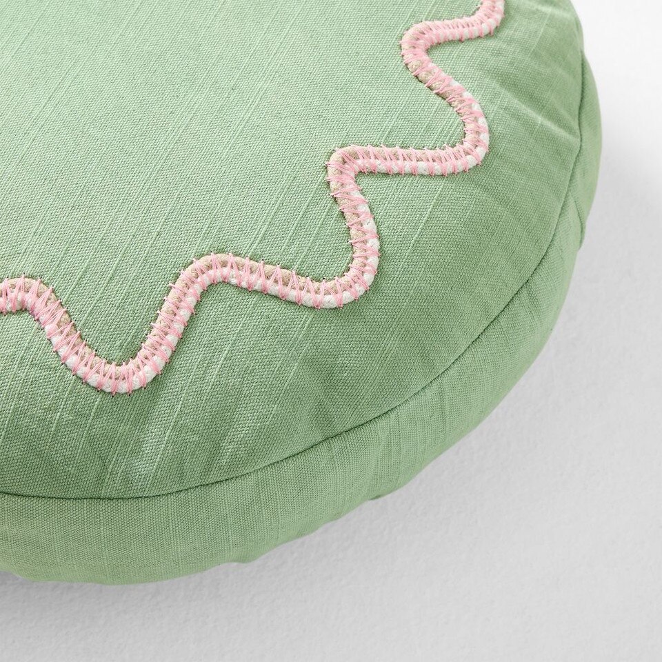 RHODE Wiggle Round Cushion