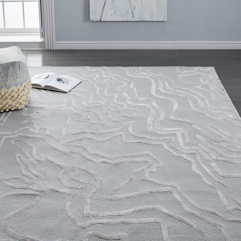 Roar + Rabbit™ Topi Tufted Linework Rug | west elm United Kingdom