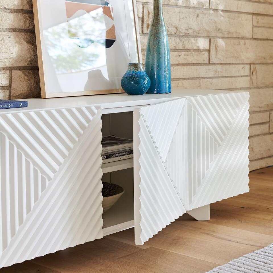 Rosanna Ceravolo Media Console (173 cm) - White