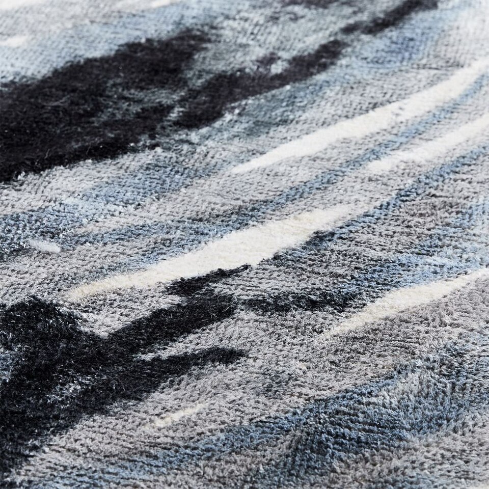 Ink Round Rug