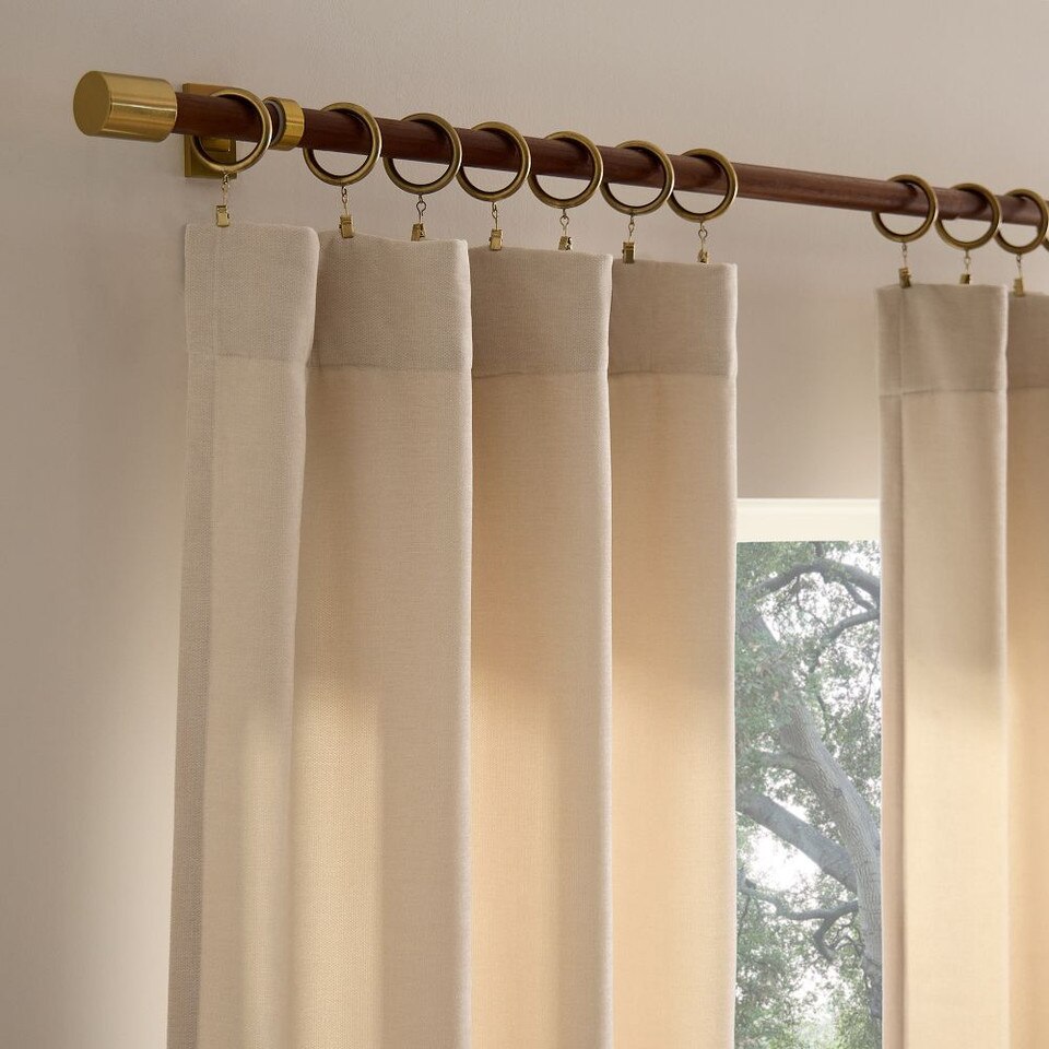 Round Metal Curtain Rings