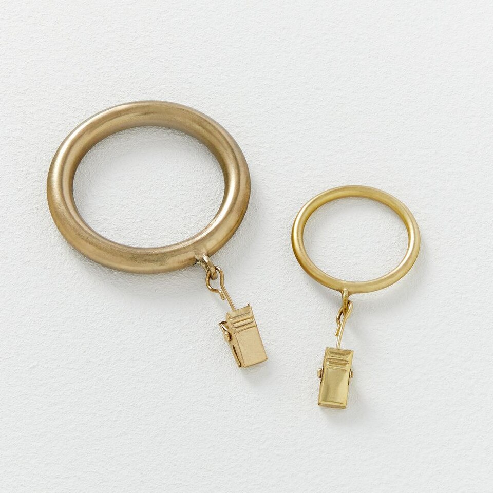 Round Metal Curtain Rings