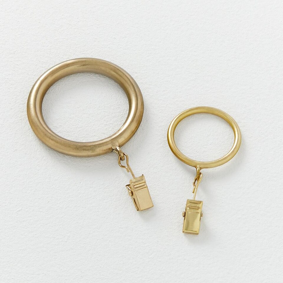 Round Metal Curtain Rings