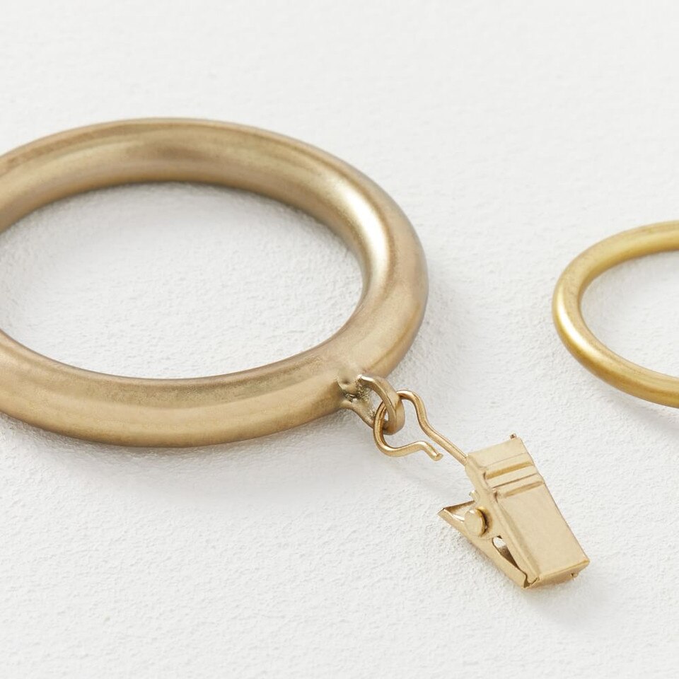 Round Metal Curtain Rings