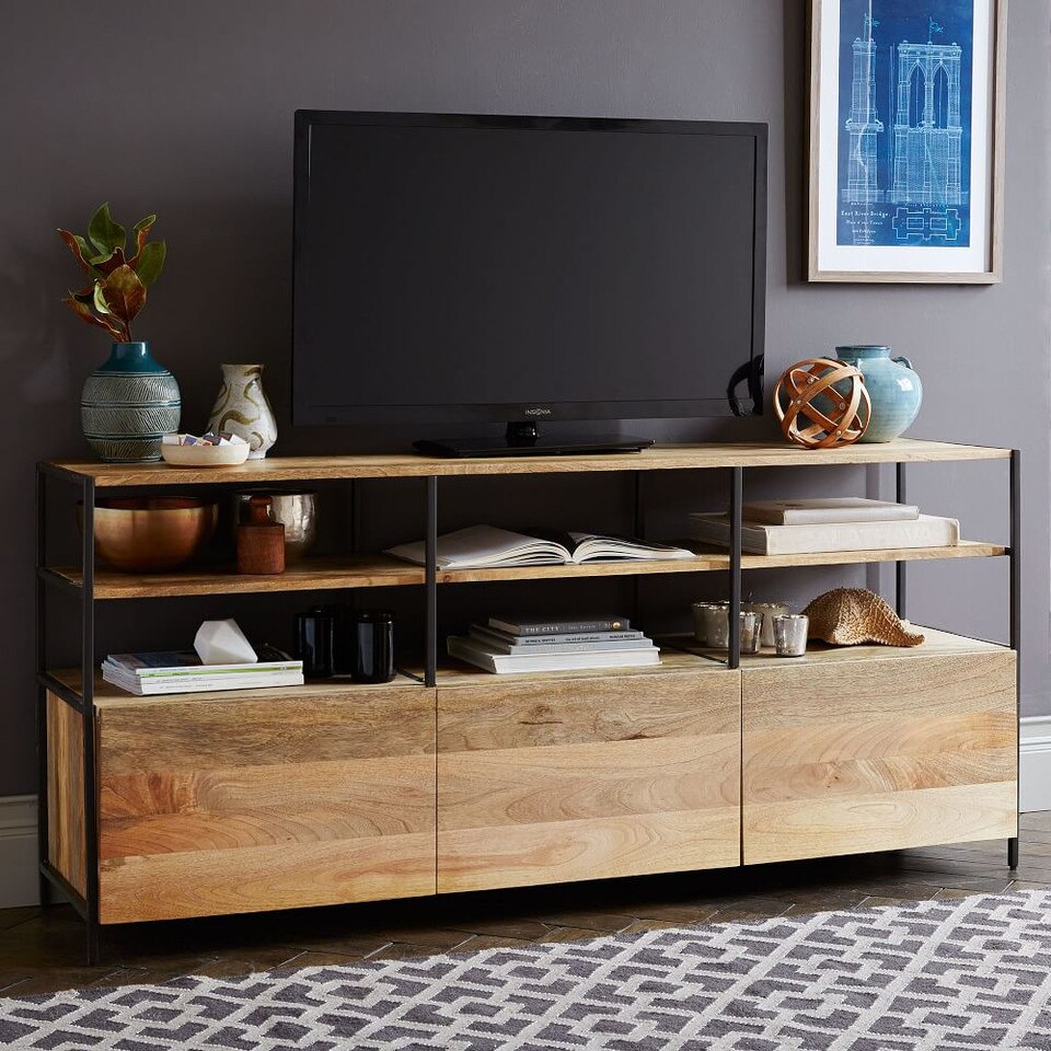 Industrial Modular Media Console (170 cm)