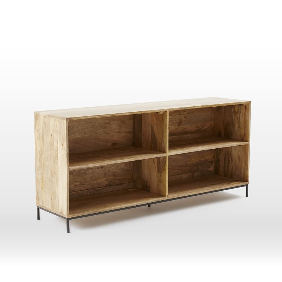 Industrial Open Storage Modular Bookcase (163 cm)