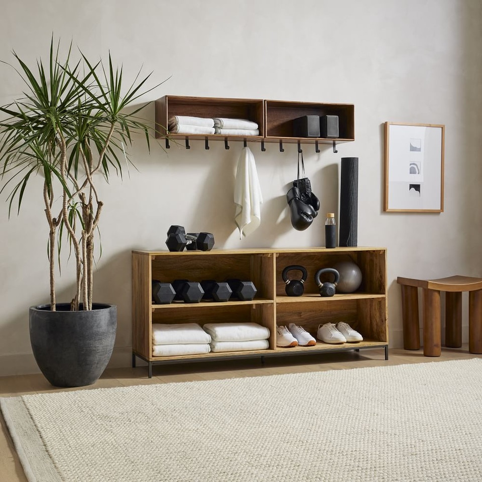 Industrial Open Storage Modular Bookcase (163 cm)
