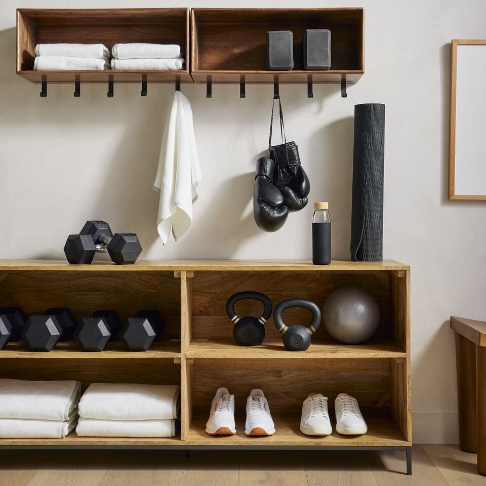Industrial Open Storage Modular Bookcase (163 cm)