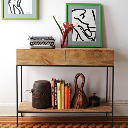 Industrial Storage Console West Elm United Kingdom