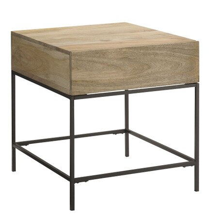 Industrial Storage Side Table West Elm United Kingdom Shop the range today, to have a better tomorrow. industrial storage side table