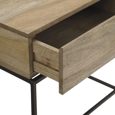 Industrial Storage Side Table West Elm United Kingdom