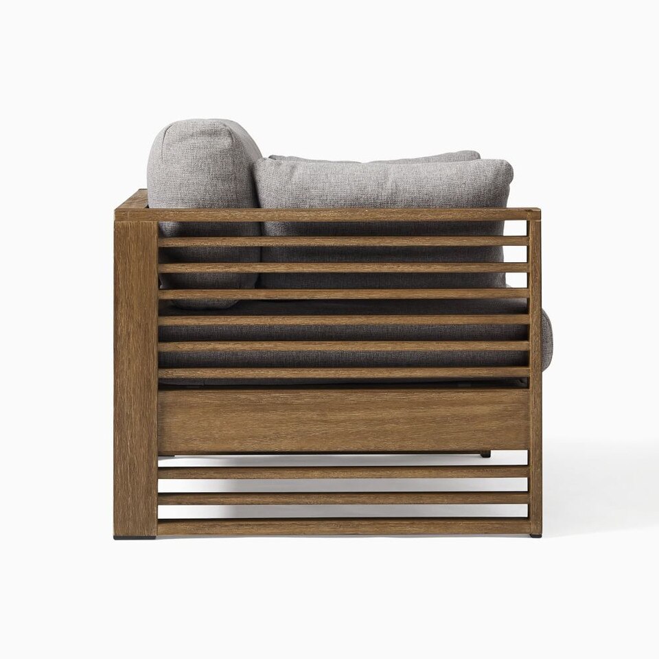 Santa Fe Slatted Outdoor Lounge Chair