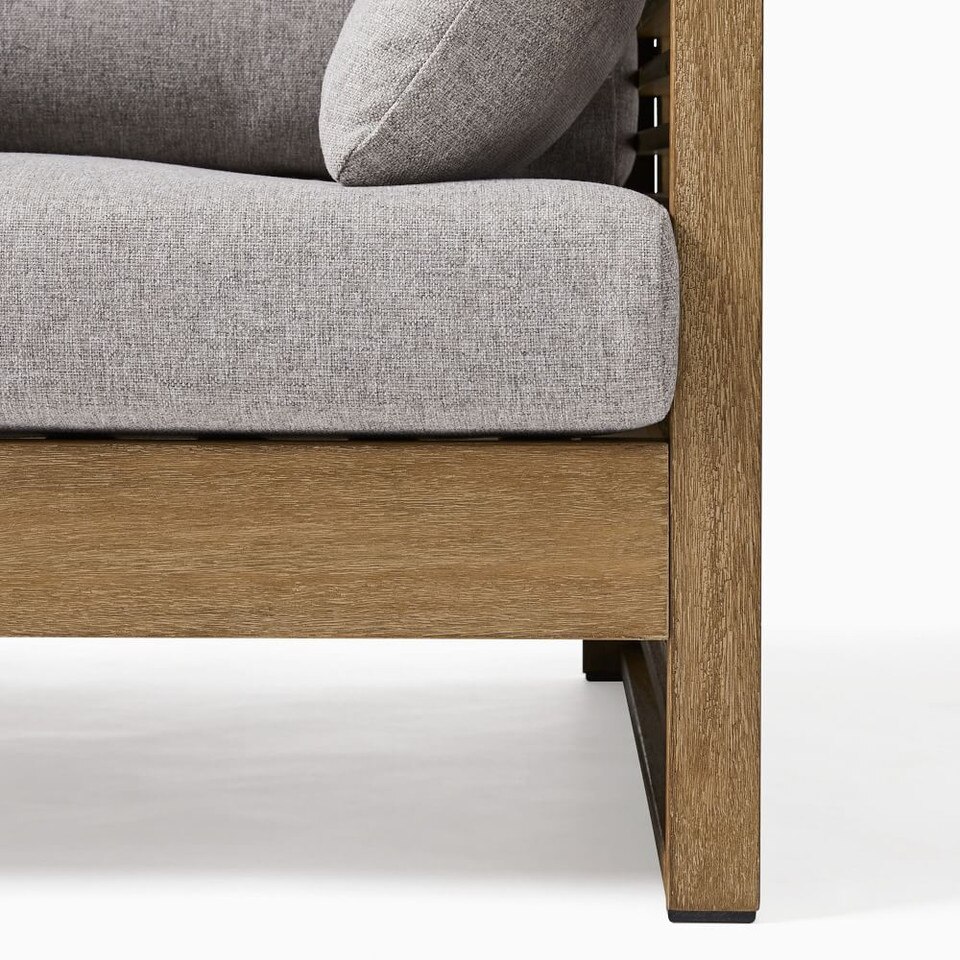 Santa Fe Slatted Outdoor Lounge Chair