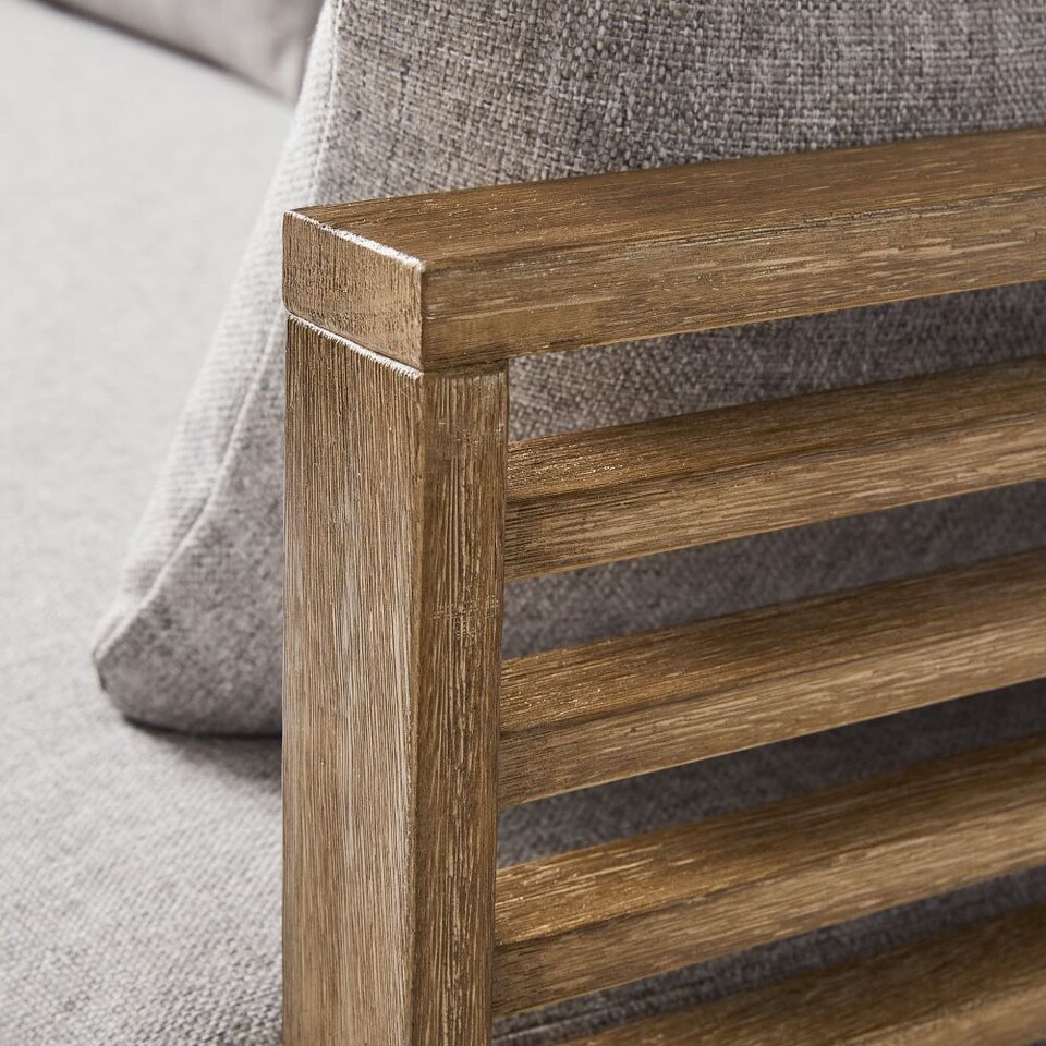 Santa Fe Slatted Garden Sofa