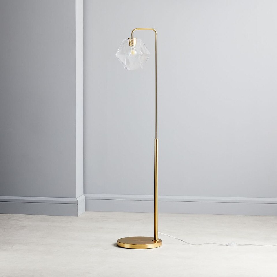 West Elm Sculptural Glass
