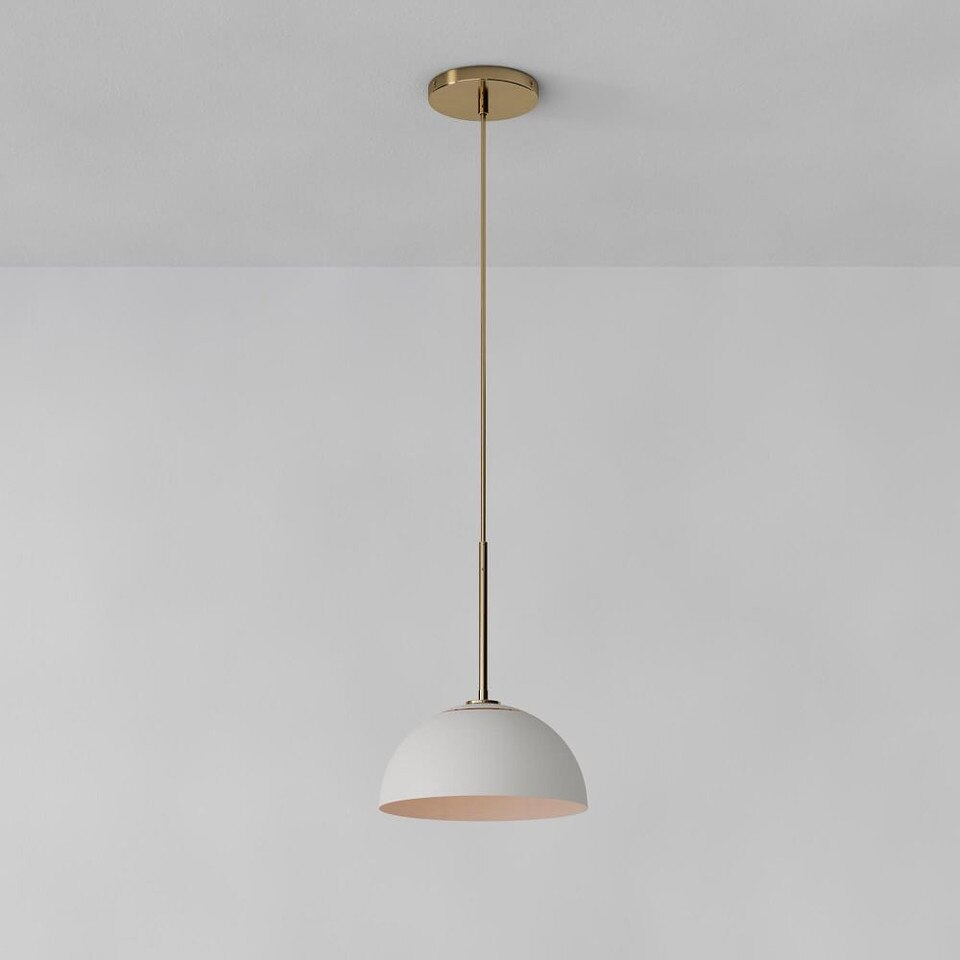 Sculptural Metal Pendant