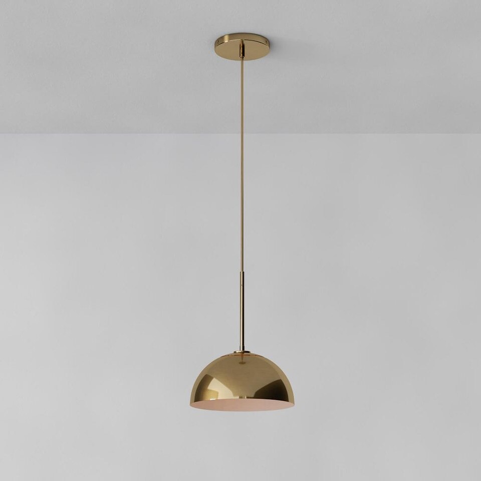 Sculptural Metal Pendant