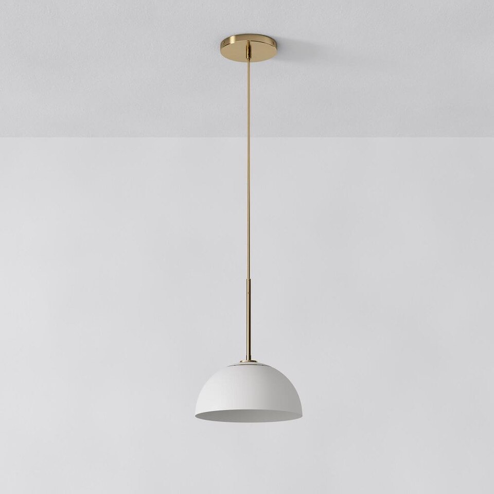 Sculptural Metal Pendant