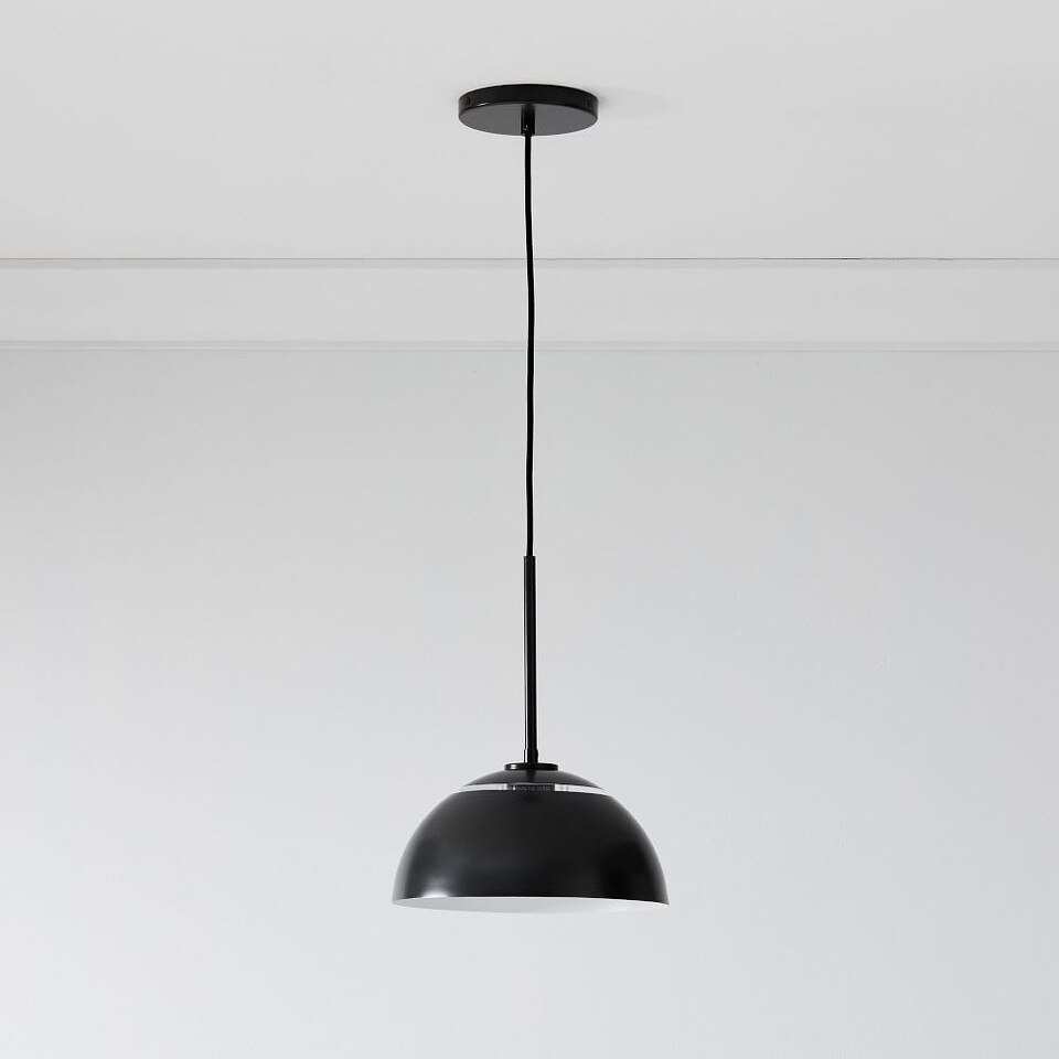 Sculptural Metal Pendant