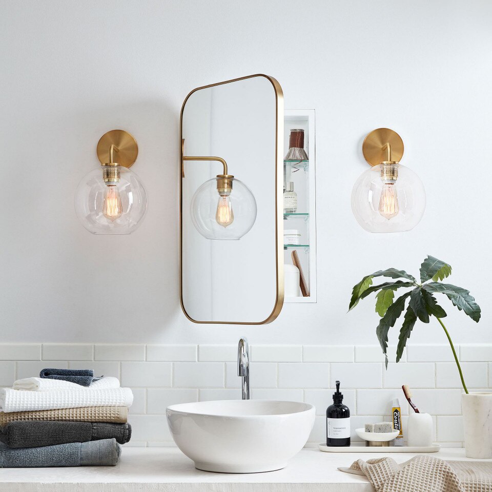 Seamless Bathroom Cabinet