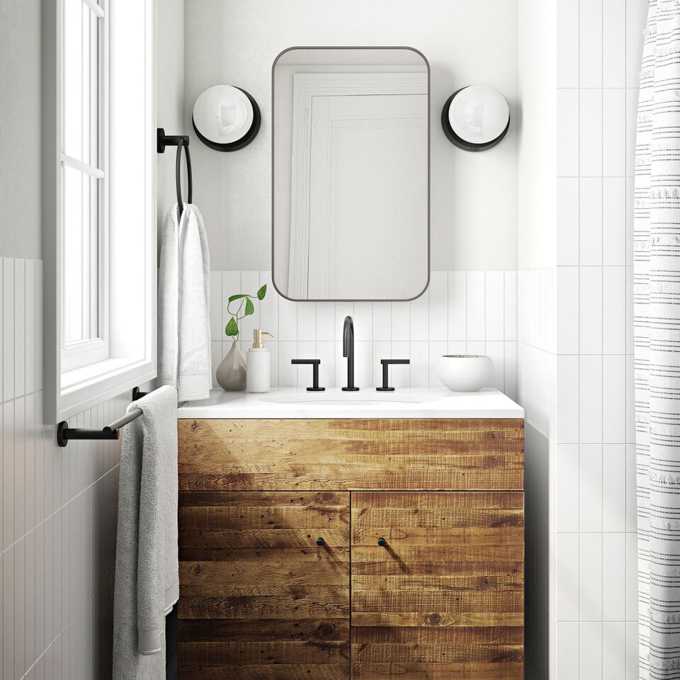 Seamless Bathroom Cabinet
