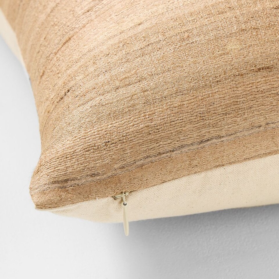 Shiny Silk Cushion Cover