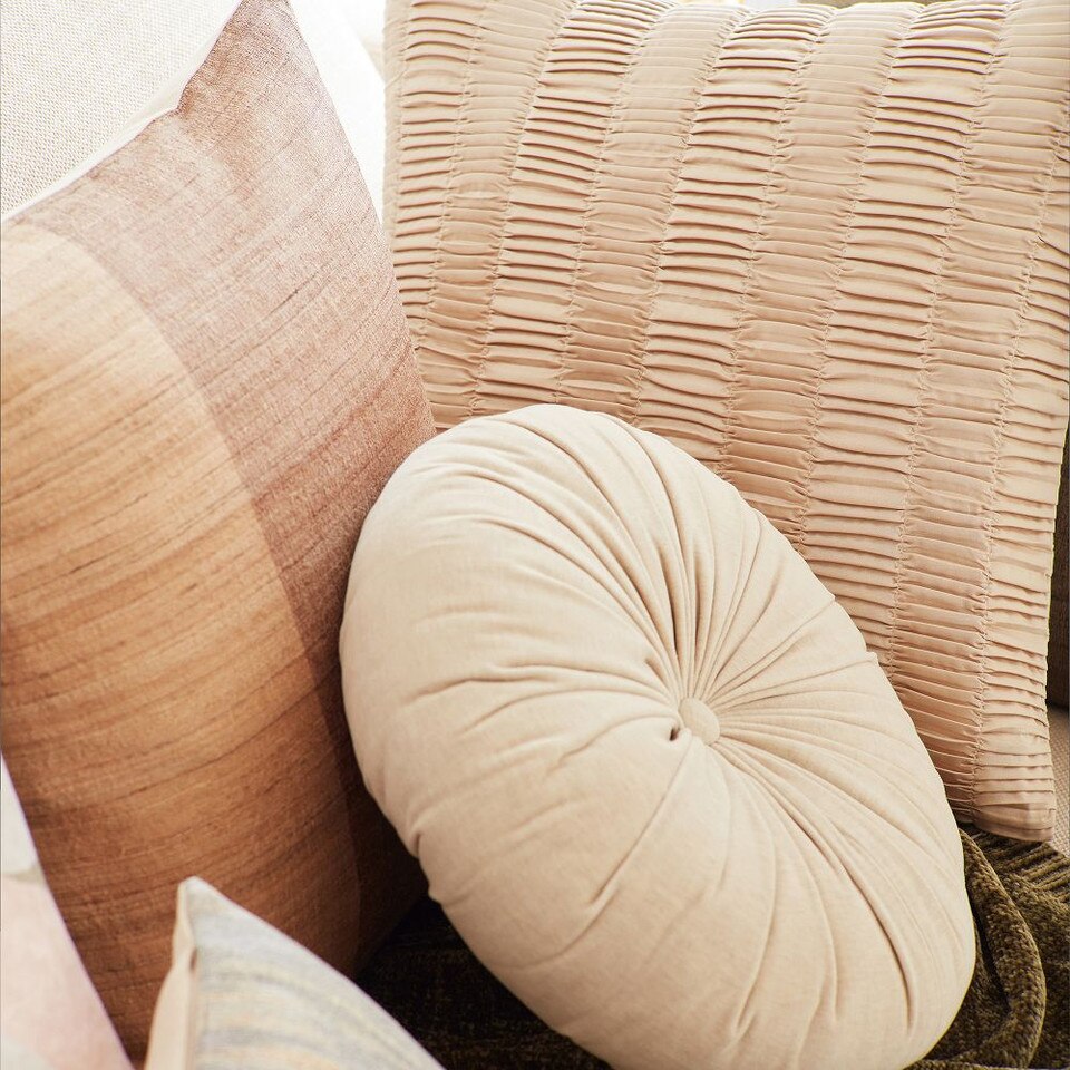 Shiny Silk Cushion Cover