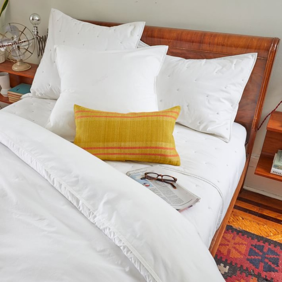 Organic Washed Cotton Bedspread & Pillowcases