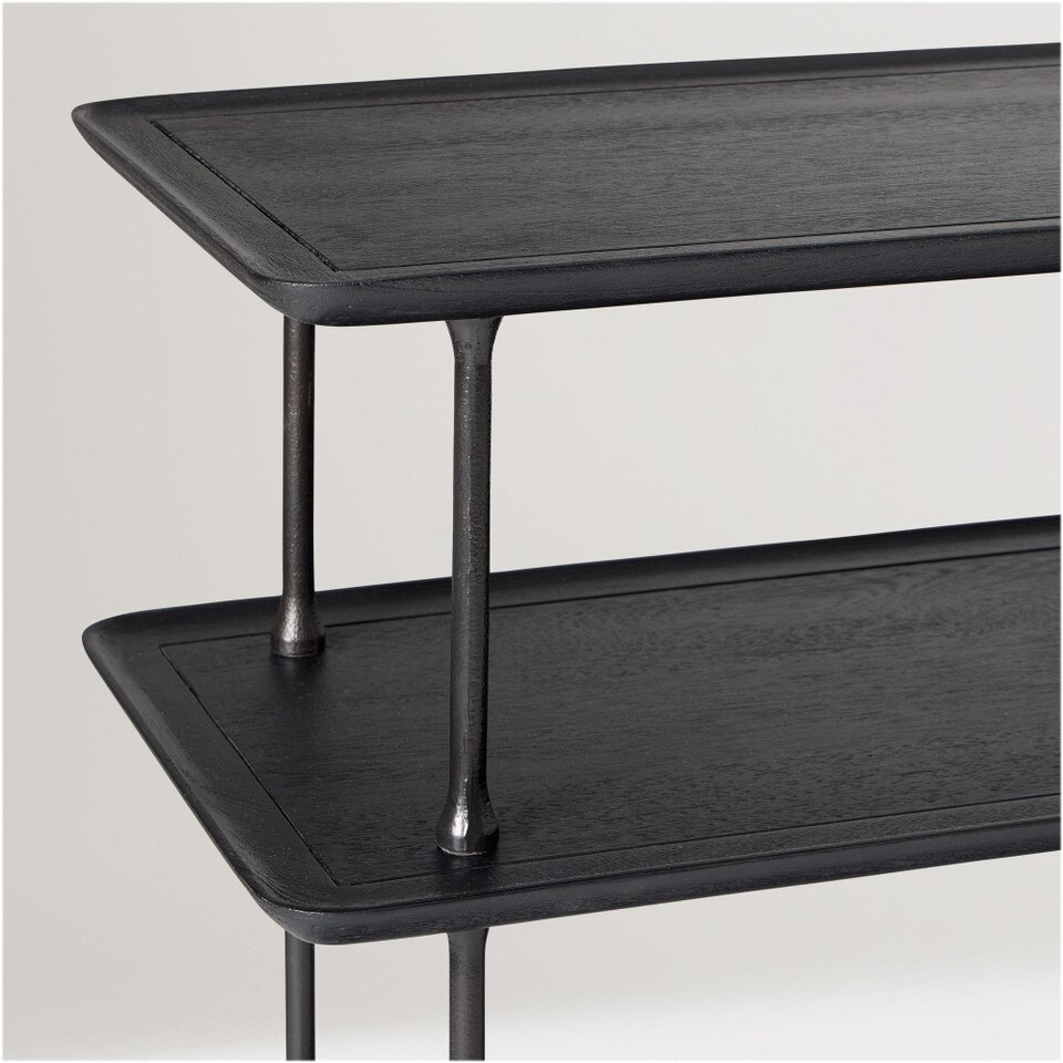 Sintra Wood & Metal Console (152 cm)