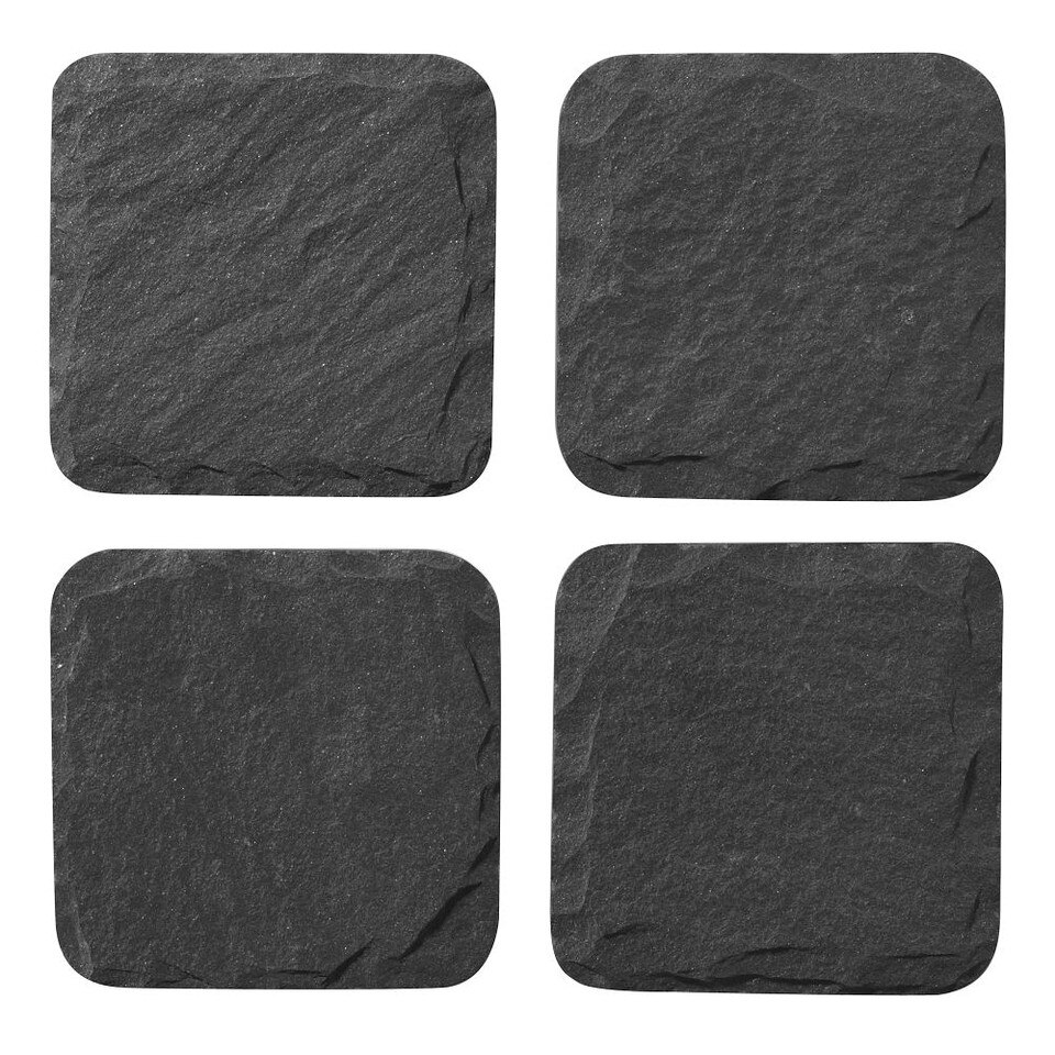 Slate Coaster Set