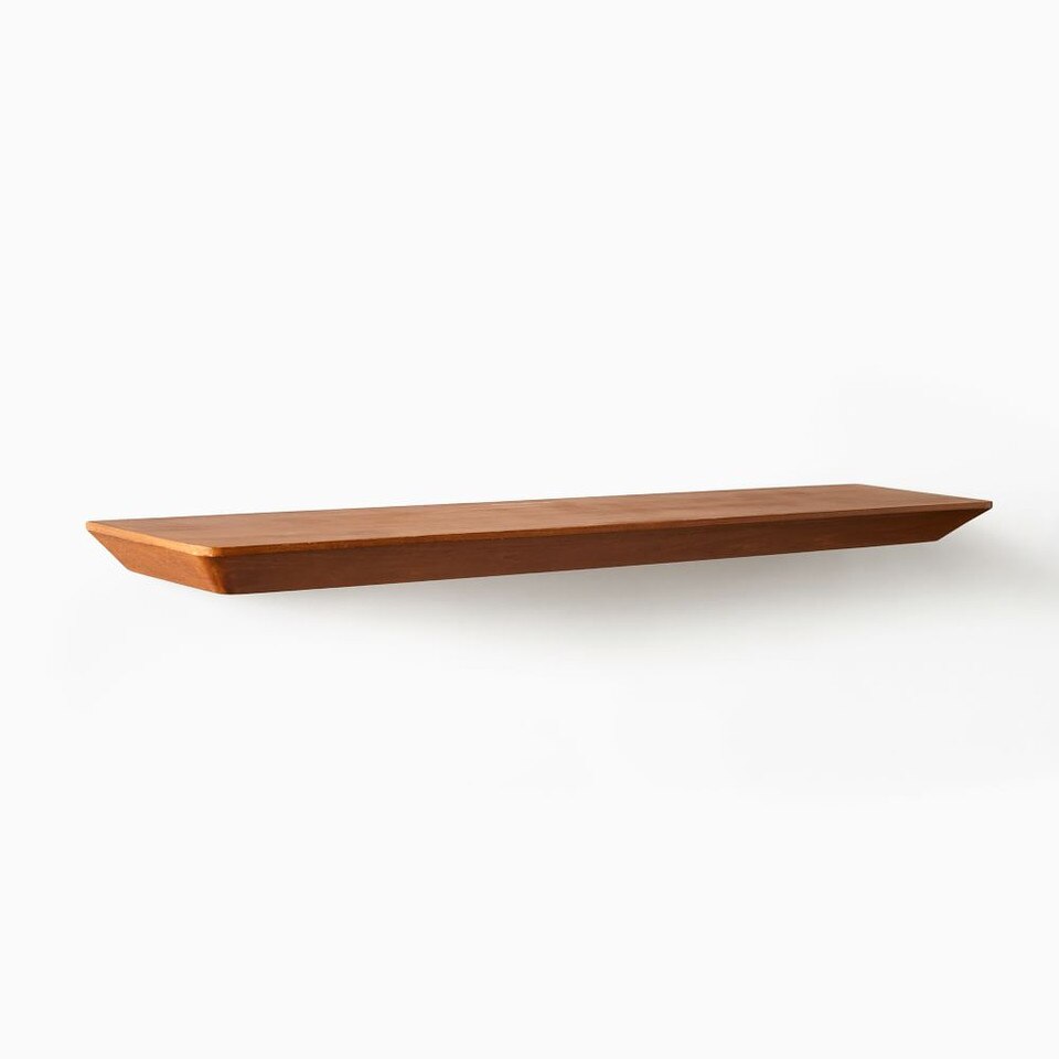 Slim Floating Wall Shelves (61 - 122 cm)