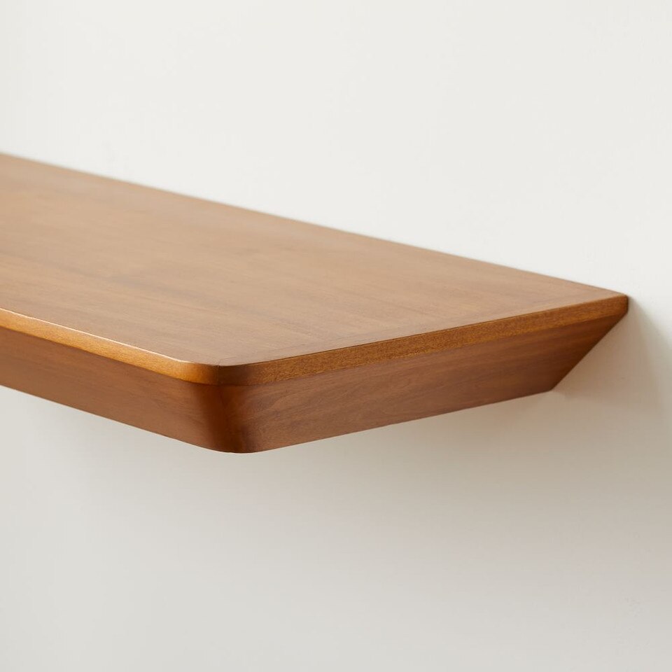 Slim Floating Wall Shelves (61 - 122 cm)