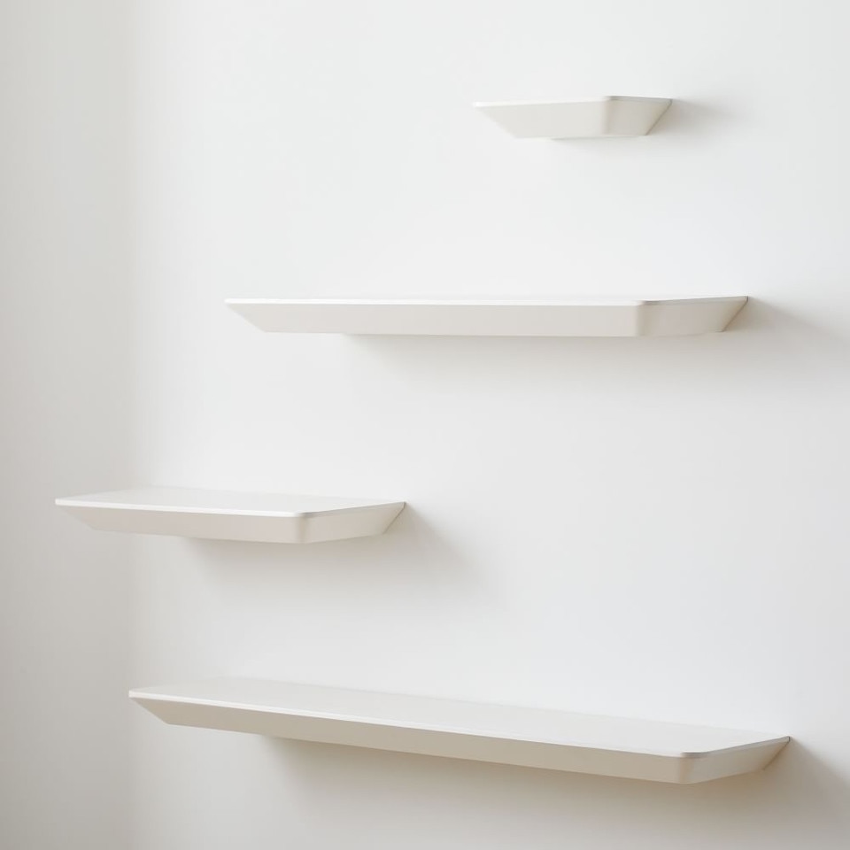 Slim Floating Wall Shelves (61 - 122 cm)